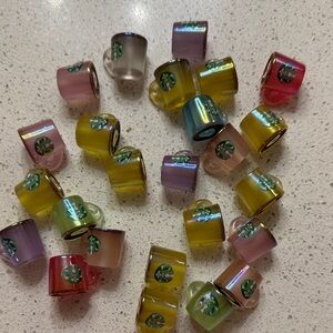 Starbucks Colorful Mini Mug beads set of 25